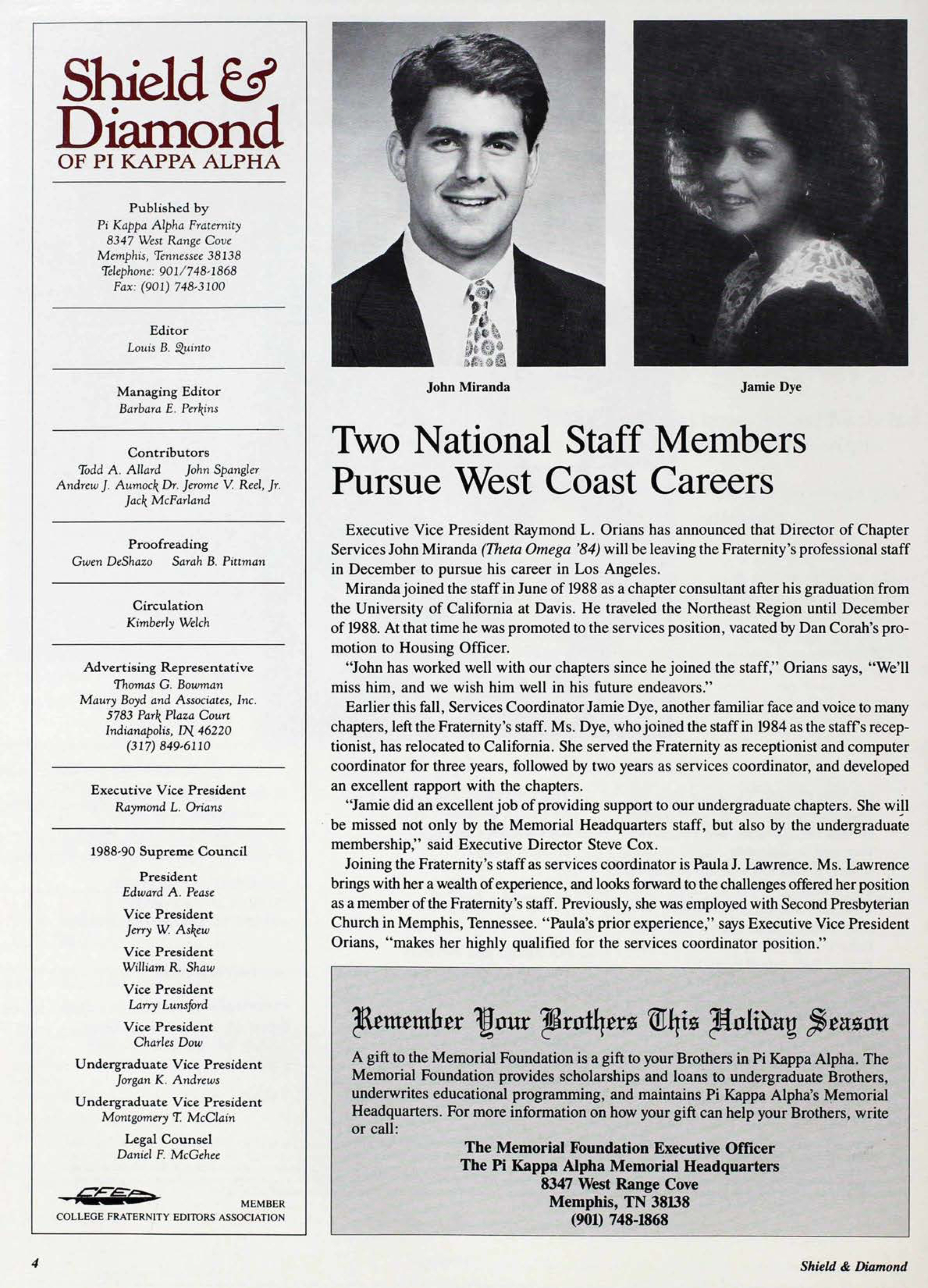 Remember Your Brothers This Holiday Season